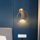 GobekUsa LED Wall Light with Adjustable Angle GU10 Holder for Home Bedroom Decor