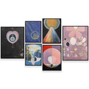 GobekUsa Abstract Art Canvas Wall Print Modular Exhibition for Home Decor