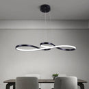 GobekUsa Acrylic Chandelier LED Ceiling Light Minimalist Design for Dining Room