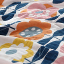 GobekUsa Japanese Cotton Gauze Flower Blanket: Soft and Breathable Summer Throw