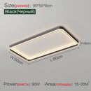 GobekUsa Bedroom Lamp Ceiling Lights Modern Minimalist Master Bedroom Warm LED Lighting