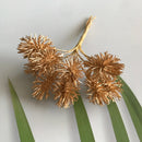 GobekUsa Green Plant & Berry Stamen Bundle for DIY Christmas & Wedding Decor