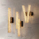 GobekUsa Crystal Wall Lamp: Elegant Lighting for Home, Hotel, or Office Decor