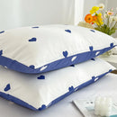 GobekUsa Love Printed Pillowcase Set - Simple Style, 2Pcs
