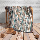 GobekUsa Cozy Nordic Camping Blanket and Sofa Cover – Boho Outdoor Line Blanket for Home and Hotel Decor