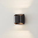 GobekUsa Contemporary Copper Brass Wall Sconce Minimalist Design for Study Living Room Bedside