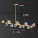 GobekUsa Crystal Chandelier Pendant Light for Living & Dining Room Luxury Decor