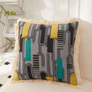 GobekUsa Artistic 45x45 Handmade Cloth Cushion Cover Pillowcase Design