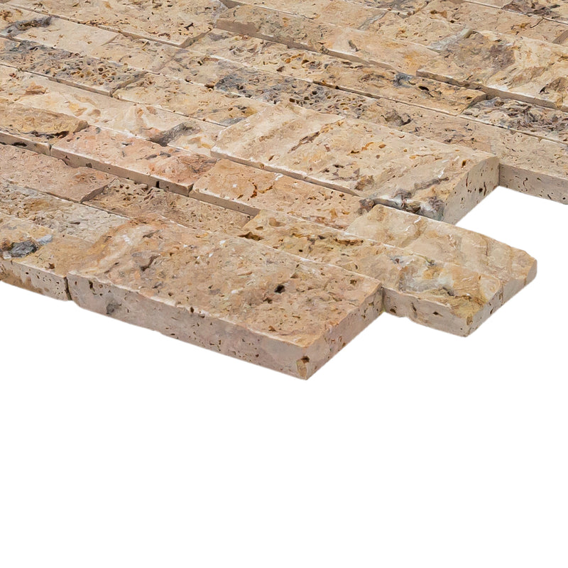 Scabos Travertine 3D Ledger Panel 6x24 – Full Truckload