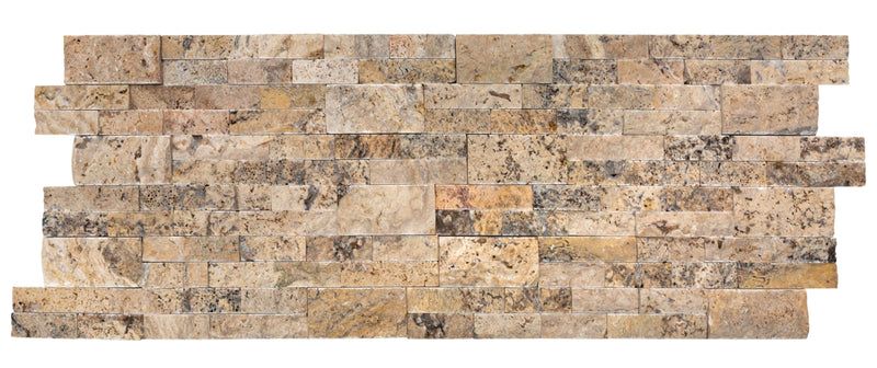 Scabos Travertine 3D Ledger Panel 6x24 – Full Truckload