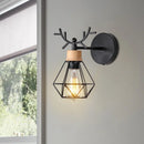 GobekUsa LED Iron Cage Wall Light for Home Bedroom Kitchen Decor