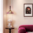 GobekUsa Butterfly Glass LED Pendant Light for Bedroom and Living Room