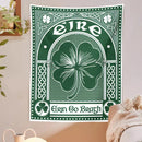 GobekUsa Clover Psychedelic Gothic Wall Tapestry St. Patrick's Day Celtic Art