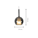 GobekUsa Designer Glass Chandelier Pendant Light for Dining Room Kitchen Loft Home Decor