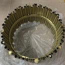 GobekUsa Gold Brubeck LED Chandelier Pendant Light - Stylish Aluminum Alloy Tube Suspension Luminaire
