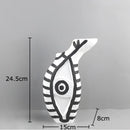 GobekUsa Abstract Vase: Modern Design, Desk Decoration, Room Aesthetic Decor