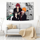 GobekUsa Bleach Japan Anime Tapestry Wall Decoration Witchcraft Hippie Wall Hanging