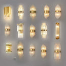 GobekUsa Crystal Wall Lamp: Modern Luxury for Living Room, Bedroom, and Aisle