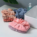 GobekUsa Coral Fleece Cheongsam Hand Towel: Soft, Absorbent, Quick-Drying For Household & Wall Mount