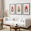 Christmas Gnomes Kids Room Decor Wall Art Set by Wall Art Set