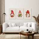 Christmas Gnomes Kids Room Decor Wall Art Set by Wall Art Set