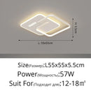 GobekUsa Grille LED Chandeliers: Stylish Indoor Lighting for Bedroom, Living Room, Study & Home Decor