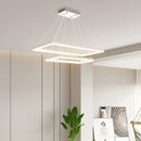 GobekUsa LED Acrylic Pendant Lights Modern Hanging Lamp for Dining Room Kitchen Loft Decor