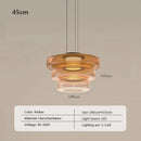 Nordic Glass Pendant Light in Green or Gray