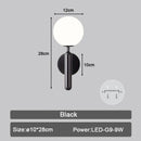 GobekUsa LED Wall Sconce with G9 Bulb for Indoor Lighting in Black Gold