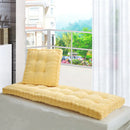 GobekUsa Indoor Bench Seat Cushion for Backrest Chair Sofa - Thick and Long Pad