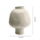 GobekUsa Hammer Pattern Ceramic Vase for Desk Decoration and Flower Arrangement