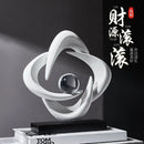 GobekUsa Abstract Resin Sculpture Figurine for Home Decor & Table Centerpiece