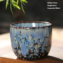 GobekUsa Japanese Kiln Transformation Ceramic Tea Cup Espresso Coffee Mug Pottery Kung Fu Teacup