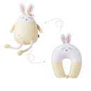 GobekUsa Cute Plush Animal Neck Pillow for Comfortable Travel & Office Rest