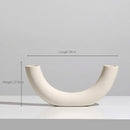 GobekUsa Ceramic Art Vase: Modern, Simple, & Elegant Home Décor Ornaments for Living Room & Bedroom