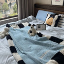 GobekUsa Cozy Skin-Friendly Flannel Sofa Blanket for All SeasonssetCellValue.