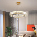 GobekUsa Crystal Chandelier: Modern Home & Dining Room Pendant Lighting