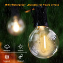 GobekUsa G40 1W PET LED Bulbs - E12 Screw Base Shatterproof Globe Bulbs - Outdoor String Lights
