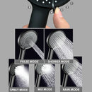 GobekUsa 5-Mode Adjustable High Pressure Shower Head for Luxurious Bathroom Experience.