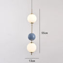 GobekUsa Glass Ball LED Pendant Light for Living Dining Bedroom