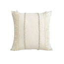 GobekUsa Boho White Lace Floral Sofa Cushion Cover Wedding Decor Throw Pillows