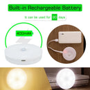GobekUsa LED Motion Sensor Nightlight | USB Rechargeable Wall Lamp for Stairs & Closet