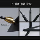 GobekUsa Black Nordic Floor Lamp for Living Room, Designer Aluminum Standing Light