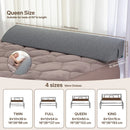 GobekUsa Bed Wedge Pillow Memory Foam Mattress Gap Filler with 2 Large Side Pockets
