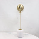 GobekUsa Golden Geometric Balloon Metal Ball Sculpture & Decorative Figurine