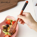 GobekUsa Japanese Wooden Utensil Set - Premium 3-Piece Dining Collection