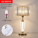 GobekUsa Crystal Desk Lamp: Modern High-End Decorative Bedside Light