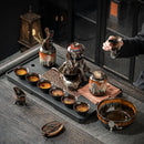 GobekUsa Dragon Teapot & Magnetic Rotating Tea Set, Chinese Kung Fu Teaware