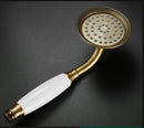 GobekUsa Antique Bathroom Handheld Shower Head | High Pressure Rainfall Nozzle Save Water