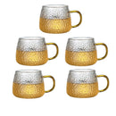 GobekUsa Borosilicate Glass Water Cup with Handle - Heat Insulation Lemon Tea & Juice Cup